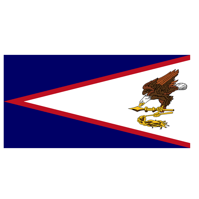Amerikan Samoas Bayrak
