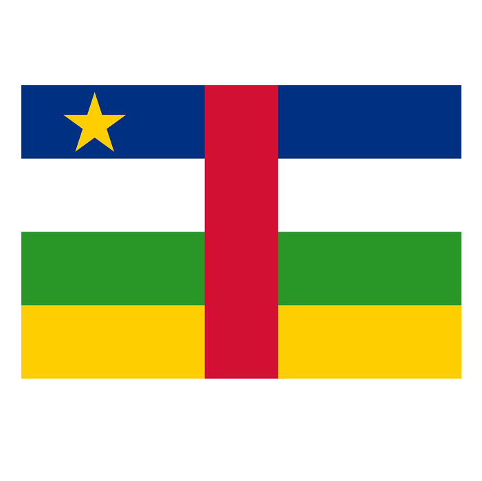 Orta Afrika Cumhuriyeti Bayrak