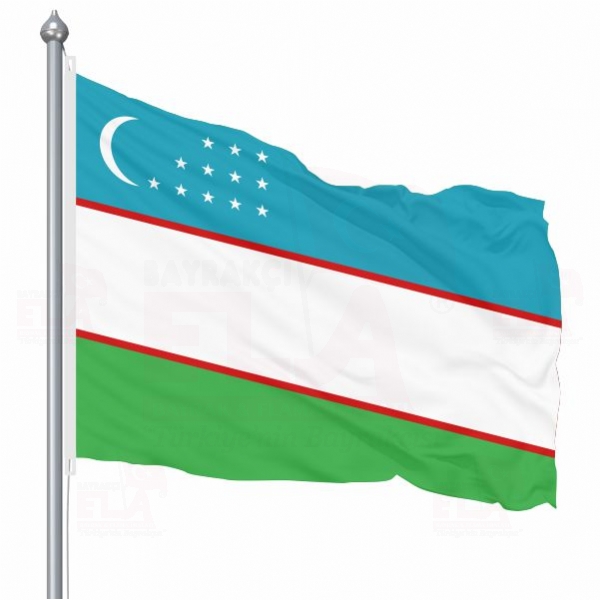 zbekistan Bayra zbekistan Bayraklar