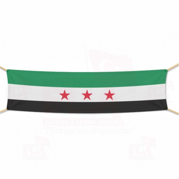 zgr Suriye Ordusu Afi ve Pankartlar