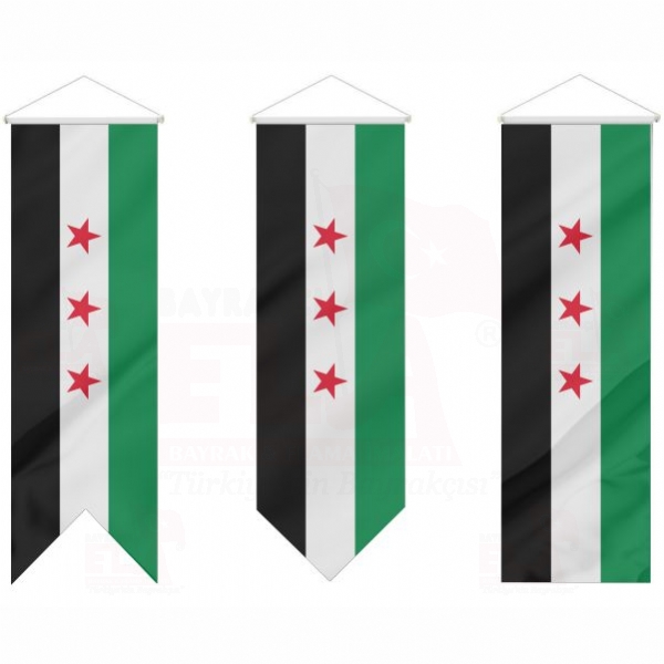 zgr Suriye Ordusu Krlang Flamalar Bayraklar