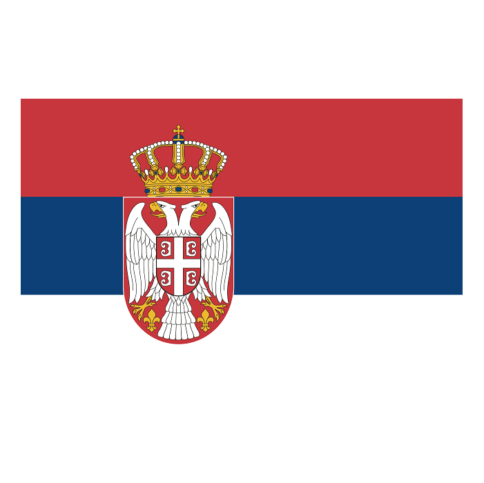 Srbistan Bayrak