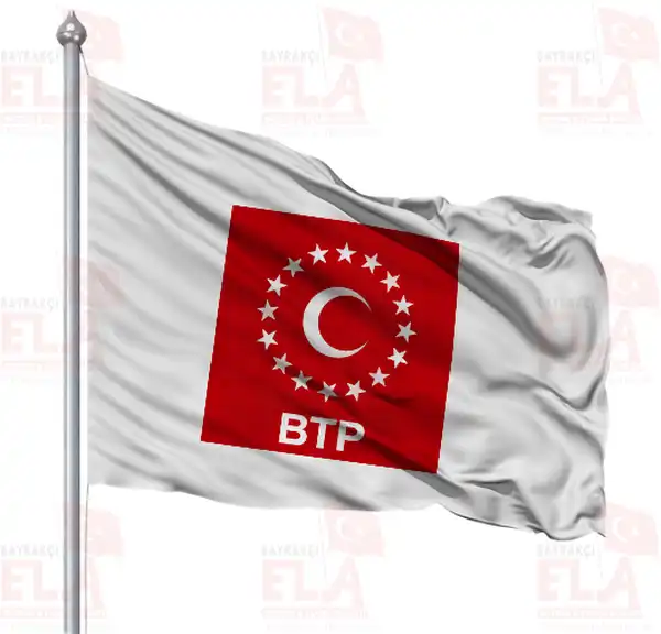 Bamsz Trkiye Partisi Gnder Flamas ve Bayraklar