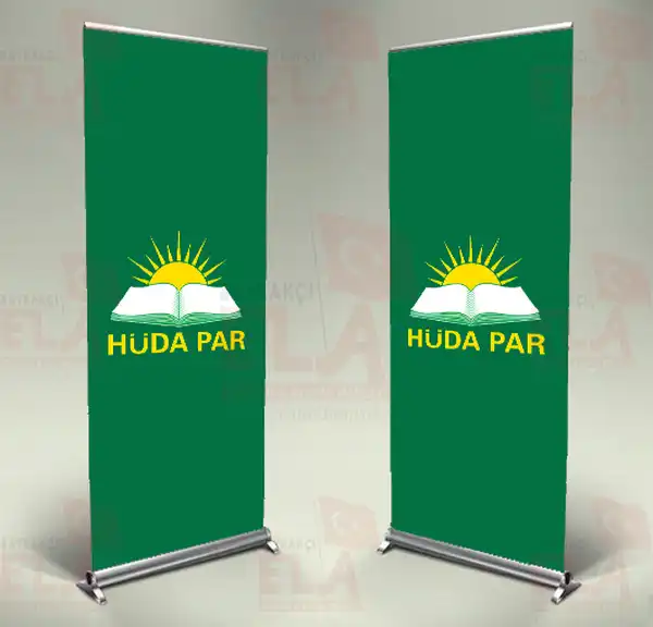 Hr Dava Partisi Banner Roll Up