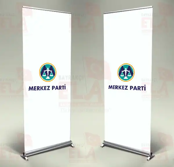 Merkez Parti Banner Roll Up