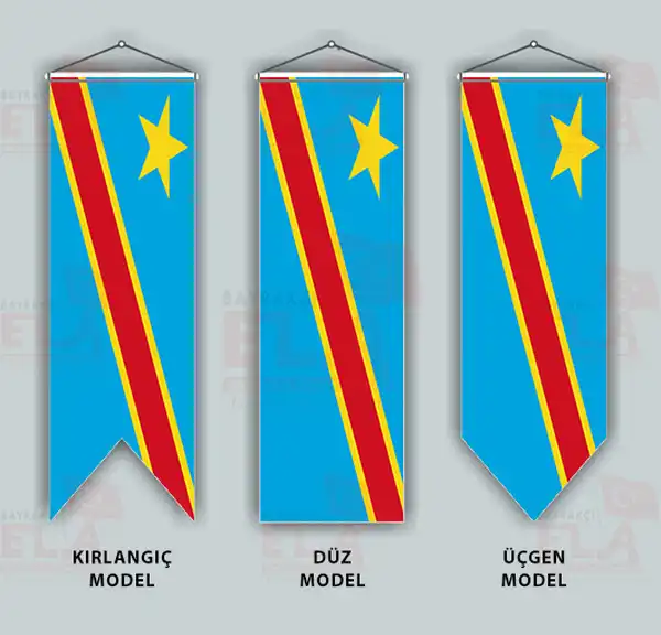Demokratik Kongo Cumhuriyeti Krlang Flama Bayrak