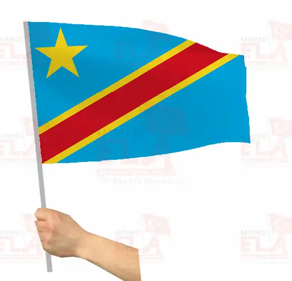 Demokratik Kongo Cumhuriyeti Sopal Bayrak ve Flamalar