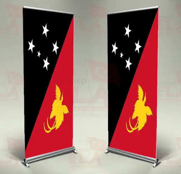 Papua Yeni Gine Banner Roll Up