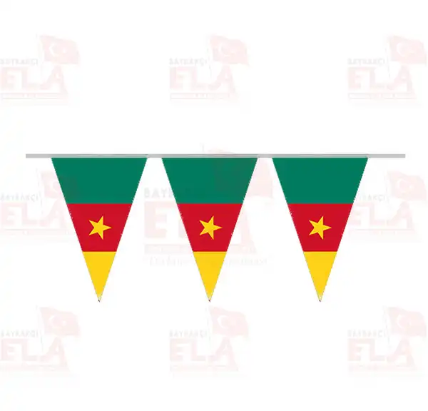Kamerun gen Bayrak ve Flamalar
