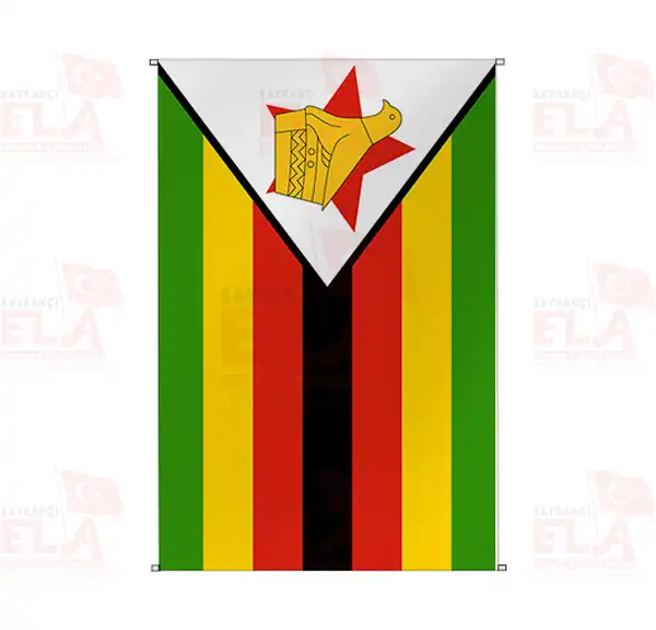Zimbabve Bina Boyu Flamalar ve Bayraklar