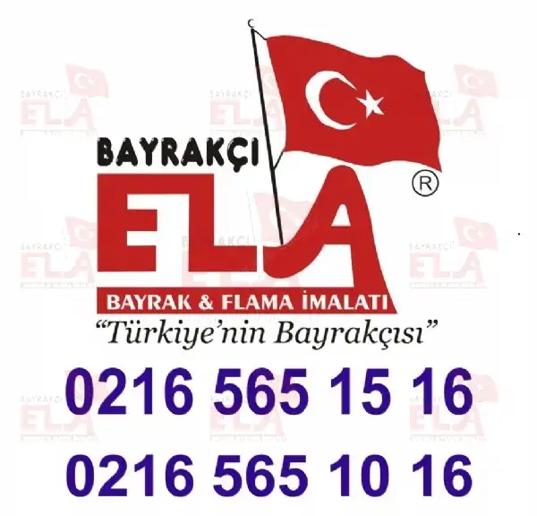lek Bayrak Bayrak imalat ve sat afi Dijital Bask