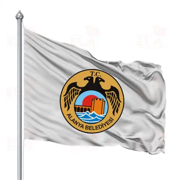 Alanya Belediyesi Gnder Flamas ve Bayraklar