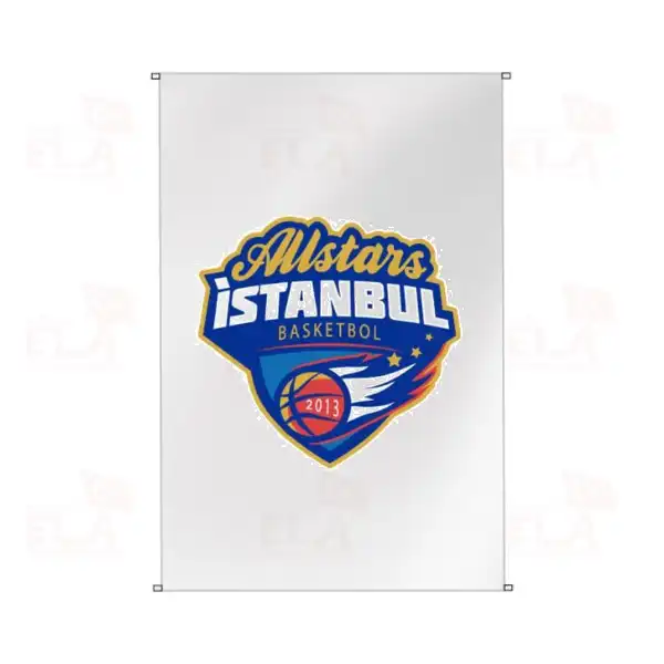 Allstars stanbul Basketbol Bina Boyu Bayraklar