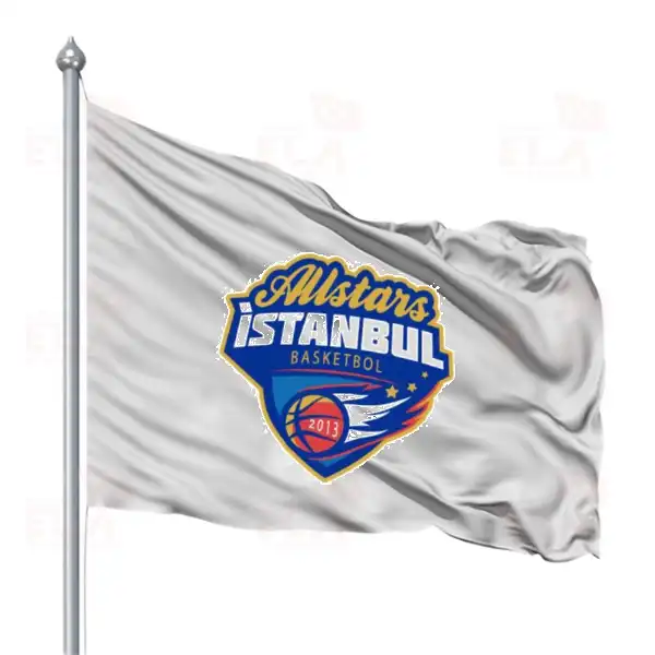 Allstars stanbul Basketbol Gnder Flamas ve Bayraklar