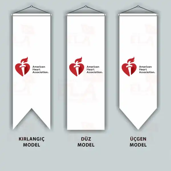 American Heart Association Krlang Flamalar Bayraklar