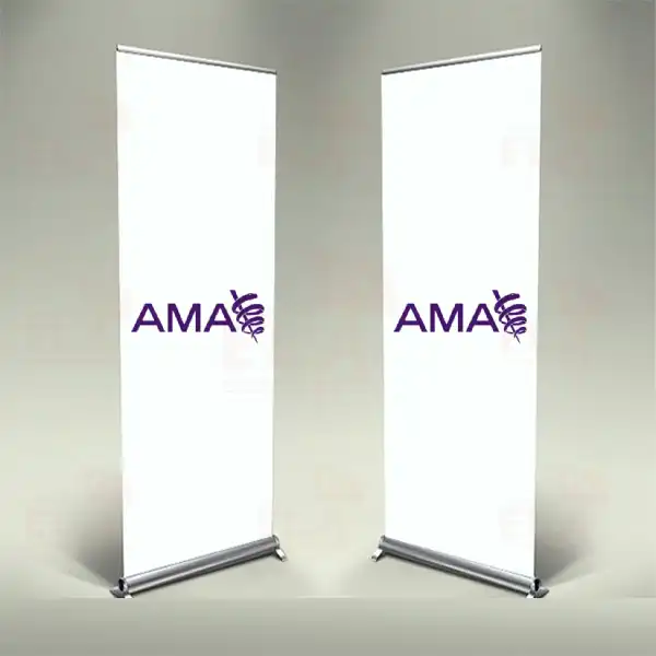 American Medical Association Banner Roll Up