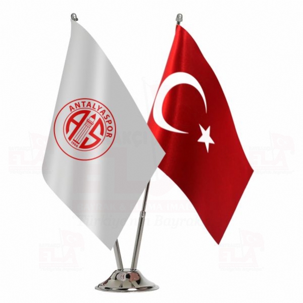 Antalyaspor 2 li Masa Bayra