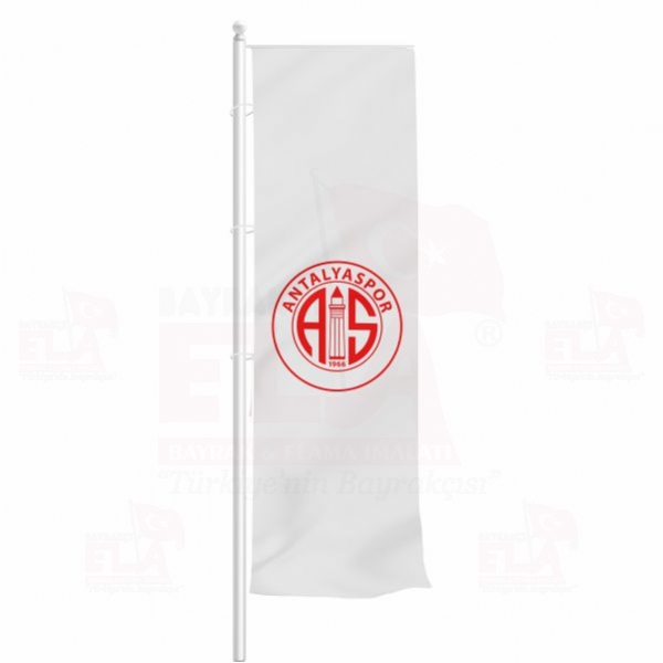 Antalyaspor Yatay ekilen Flamalar ve Bayraklar