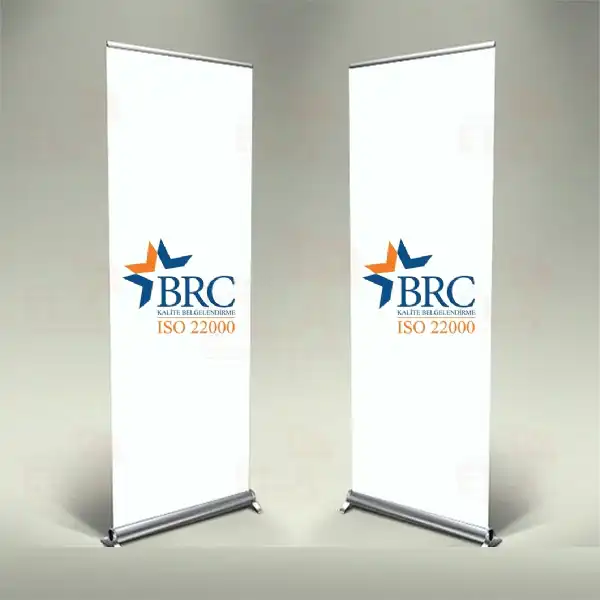 BRC Kalite Belgelendirme so 22000 Banner Roll Up