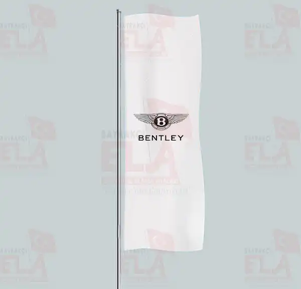 Bentley Yatay ekilen Flamalar ve Bayraklar