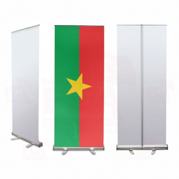 Burkina Faso Banner Roll Up