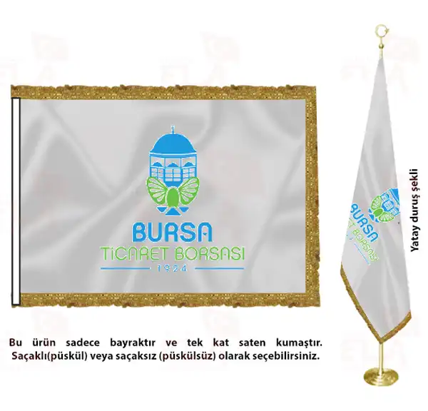 Bursa Ticaret Borsas Saten Makam Flamas