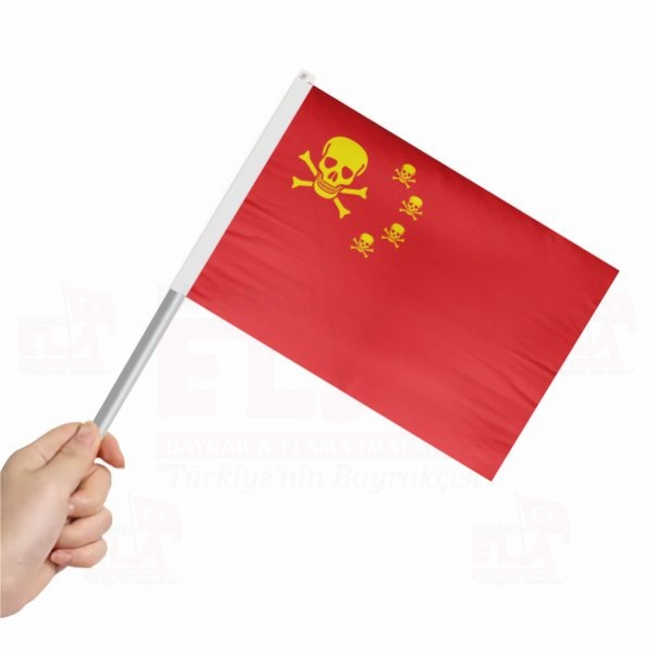Chinese Pirate Sopal Bayrak ve Flamalar