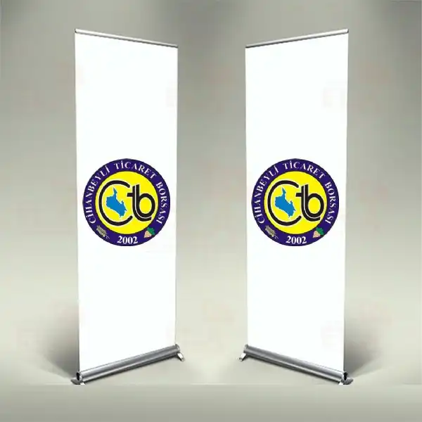 Cihanbeyli Ticaret Borsas Banner Roll Up
