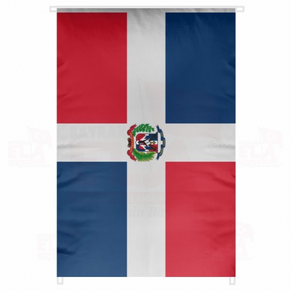 Dominik Cumhuriyeti Bina Boyu Bayraklar