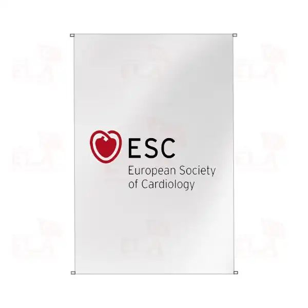 European Society Of Cardiology Bina Boyu Bayraklar