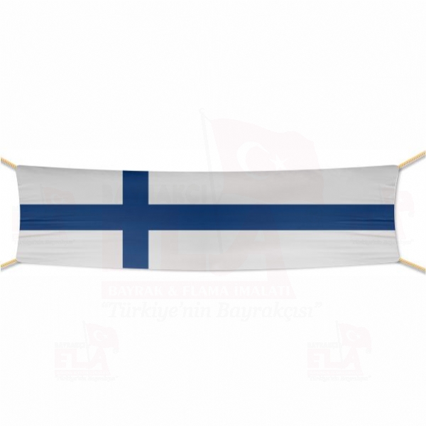 Finlandiya Afi ve Pankartlar