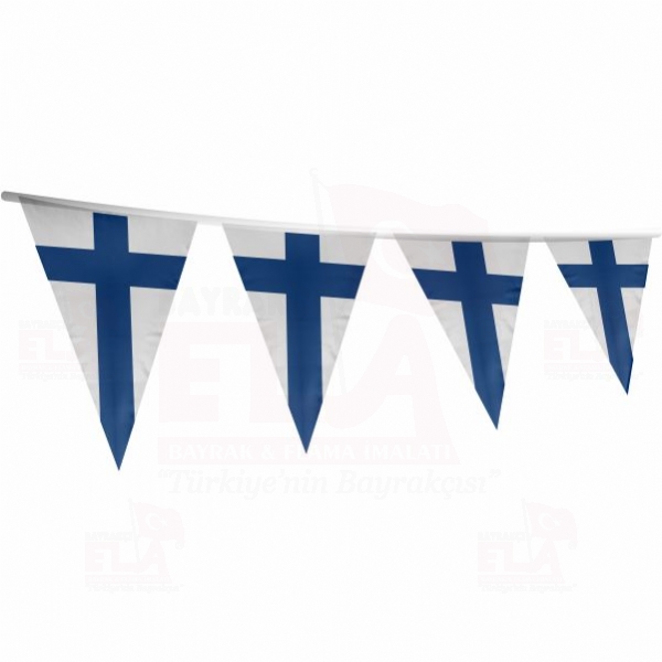 Finlandiya gen Bayrak ve Flamalar