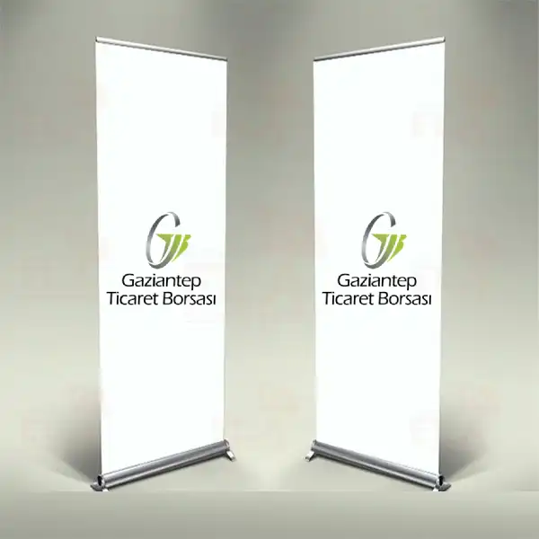 Gaziantep Ticaret Borsas Banner Roll Up