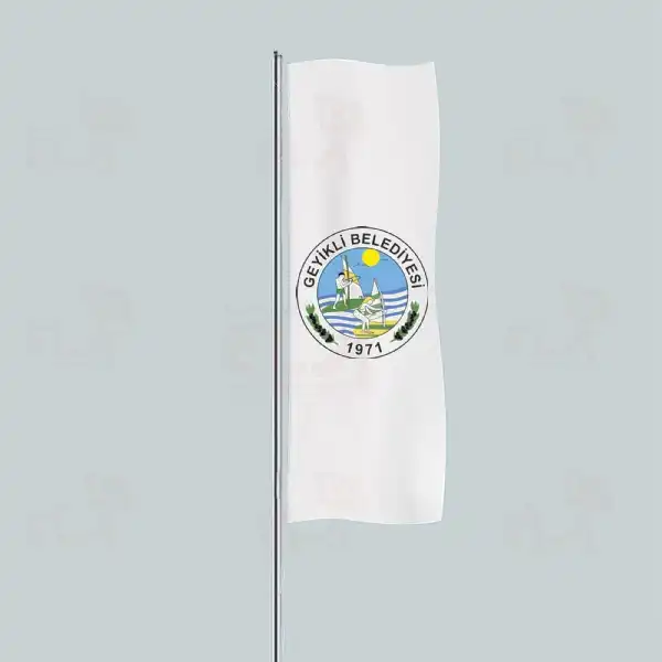 Geyikli Belediyesi Yatay ekilen Flamalar ve Bayraklar