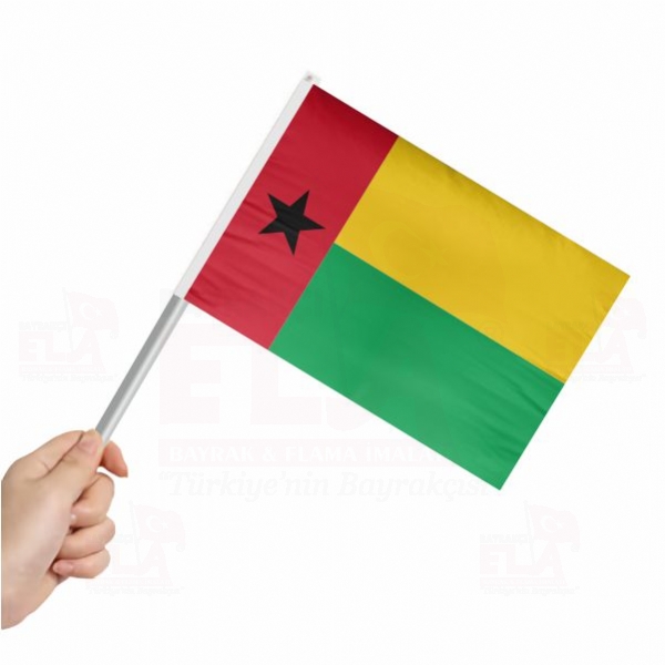 Gine Bissau Sopal Bayrak ve Flamalar