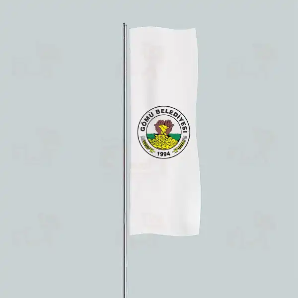 Gm Belediyesi Yatay ekilen Flamalar ve Bayraklar