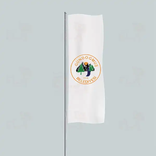 Gndomu Belediyesi Yatay ekilen Flamalar ve Bayraklar