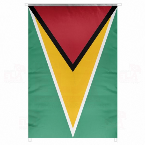 Guyana Bina Boyu Bayraklar