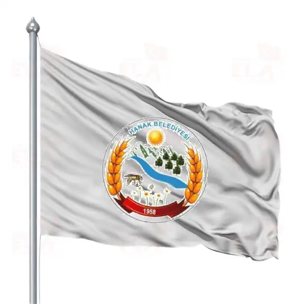 Hanak Belediyesi Gnder Flamas ve Bayraklar