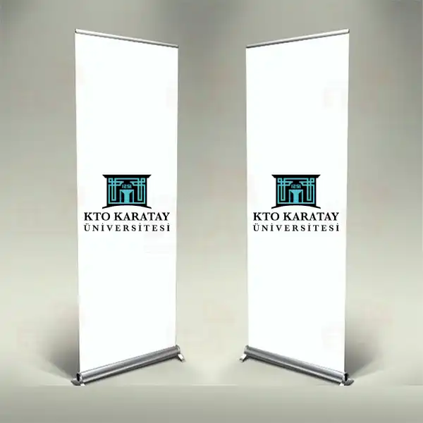 KTO Karatay niversitesi Banner Roll Up