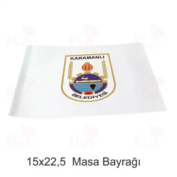 Karamanl Belediyesi Masa Bayra
