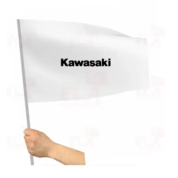 Kawasaki Sopal Bayrak ve Flamalar