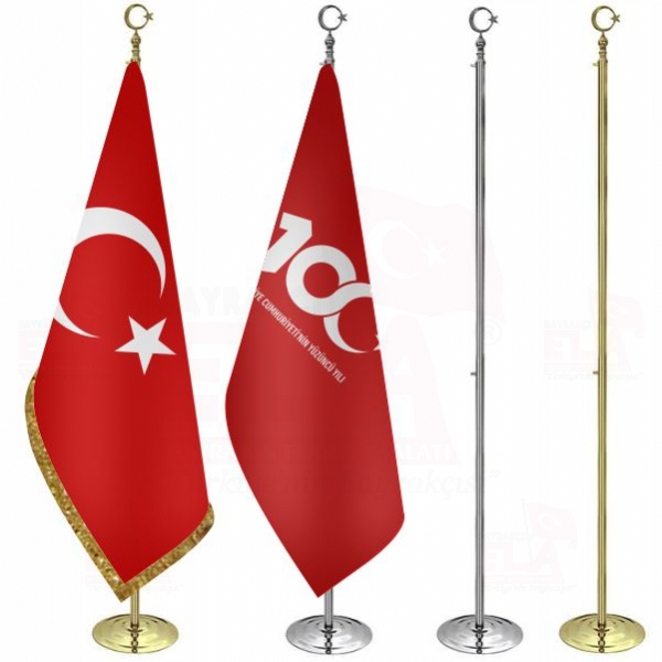 Krmz Trkiye Cumhuryetinin 100.Yl Telal Makam Bayra
