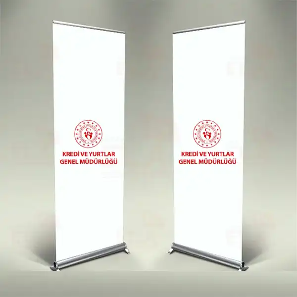 Kredi ve Yurtlar Kurumu Banner Roll Up