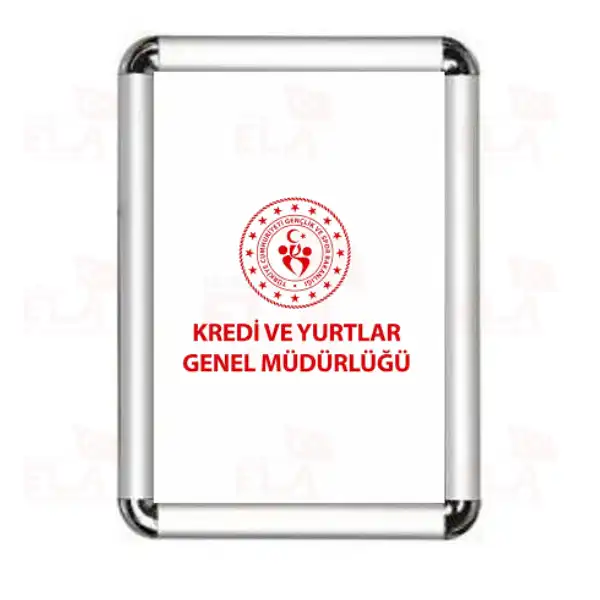 Kredi ve Yurtlar Kurumu ereveli Resimler