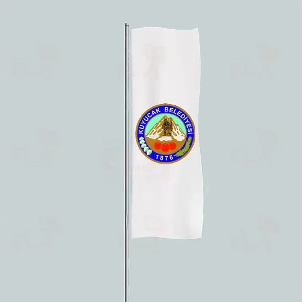 Kuyucak Belediyesi Yatay ekilen Flamalar ve Bayraklar