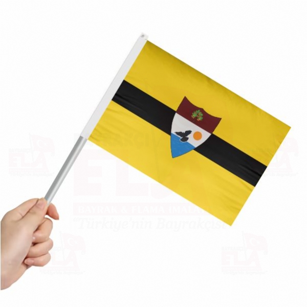 Liberland Sopal Bayrak ve Flamalar