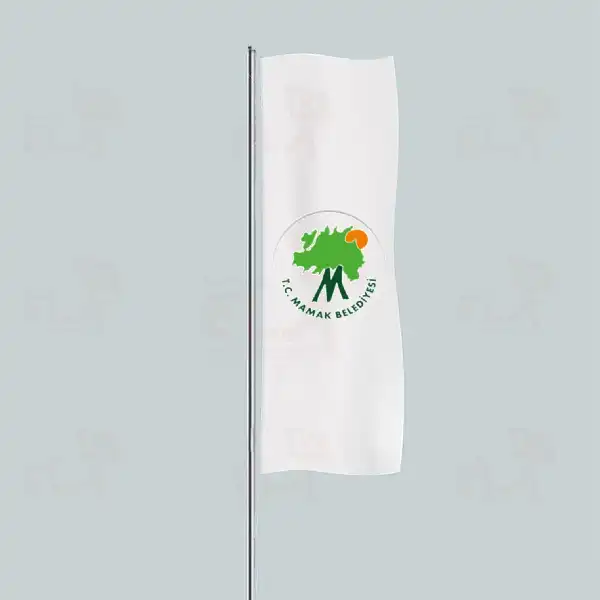 Mamak Belediyesi Yatay ekilen Flamalar ve Bayraklar