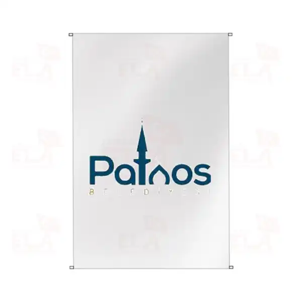 Patnos Belediyesi Bina Boyu Bayraklar