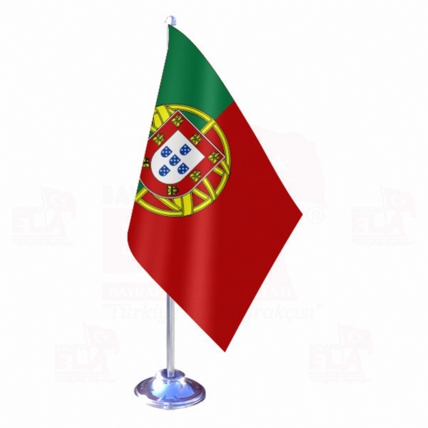 Portekiz Tekli Masa Bayra